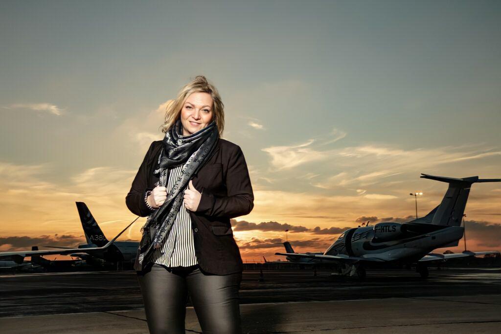 Femmes dans l'aviation pionnières et leaders, Emma Berkovits

